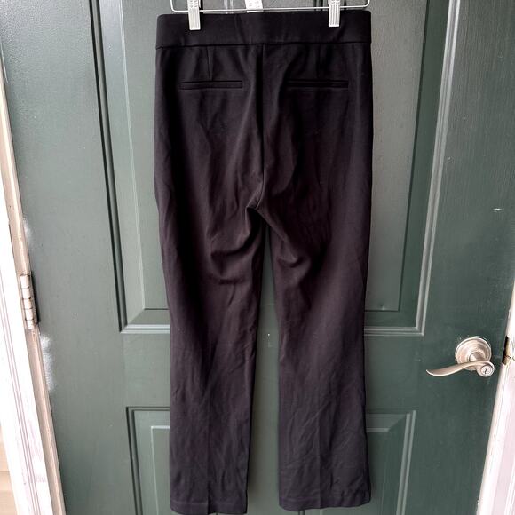 NWT J. Crew Black Demi-boot Ponte Pant Women's Sz 0 Knit Office Professional - Picture 4 of 6